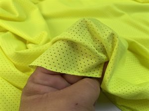 Sports mesh - dejlig kvalitet neon gul